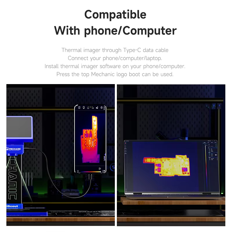 Mechanic iScout 3D Thermal Ima - Thermal Imager Pcb Repair recension och pris