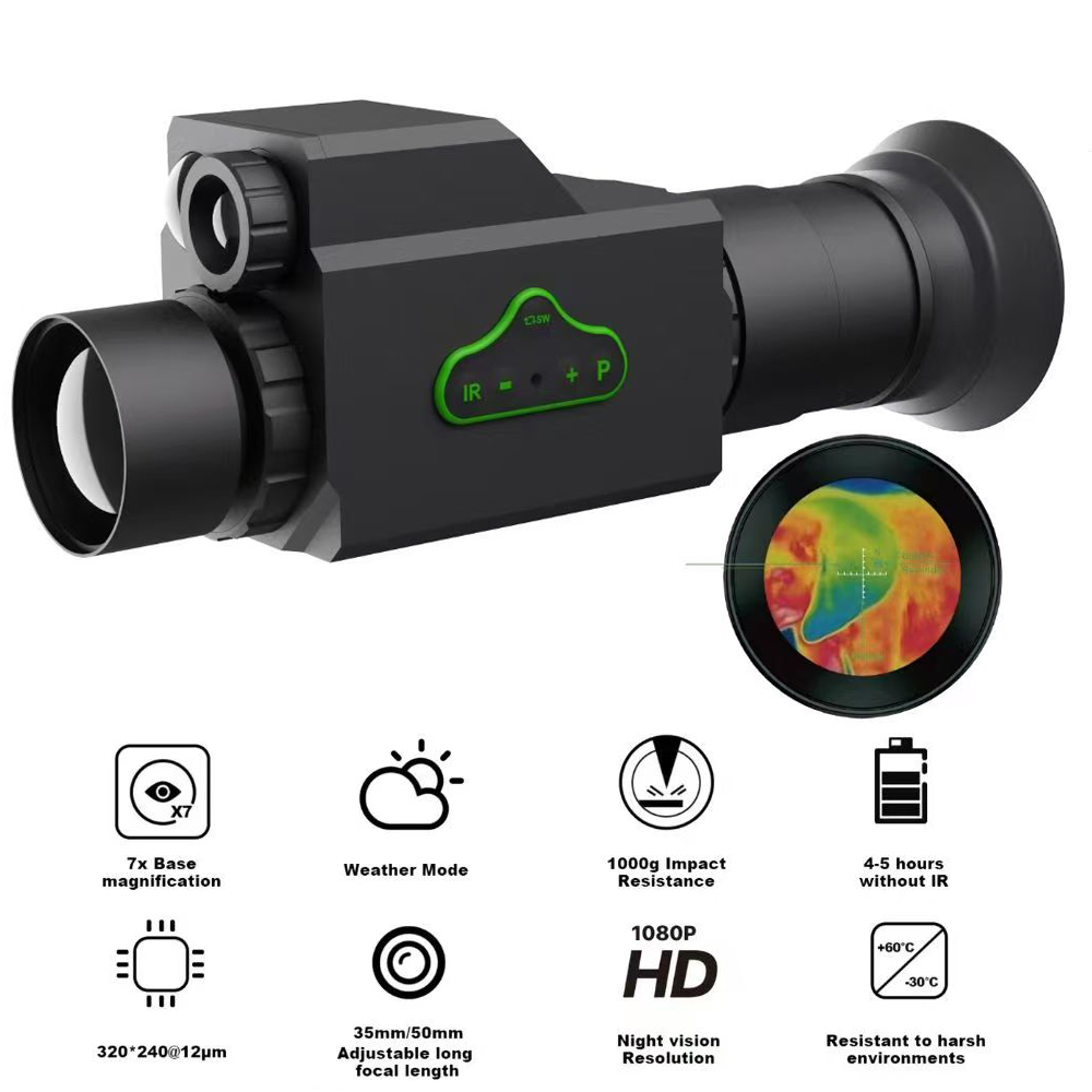 MV265 Pro Head Mounted Monocul - Hunting Thermal Imaging Scope recension och pris