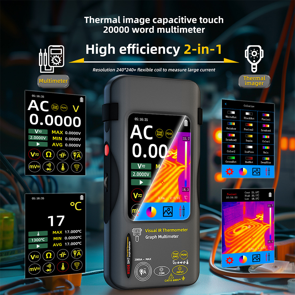 SH7 Touch Thermal Imaging Mult - Nf 521 Thermal Imaging Camera recension och pris